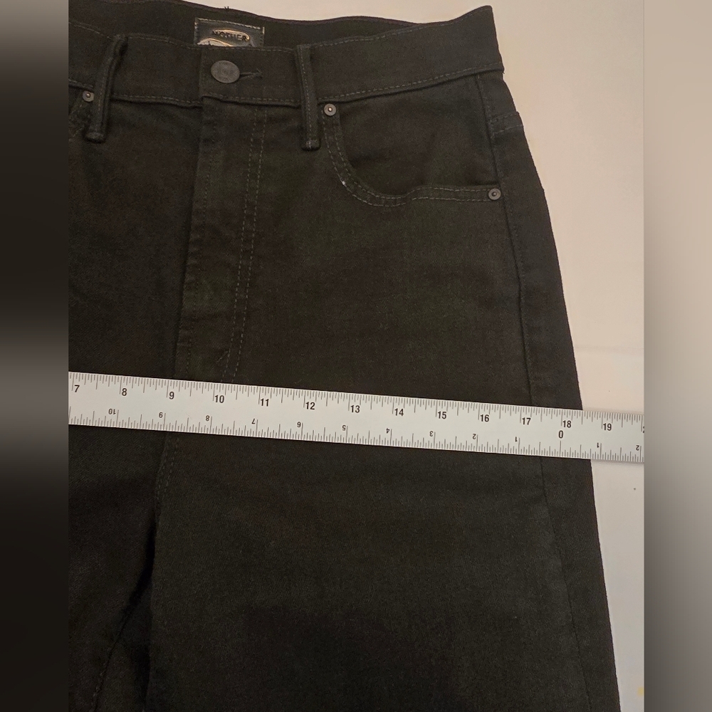 MotherThe Dagger Flood High-Rise Straight-Leg Jeans - Picture 11 of 16